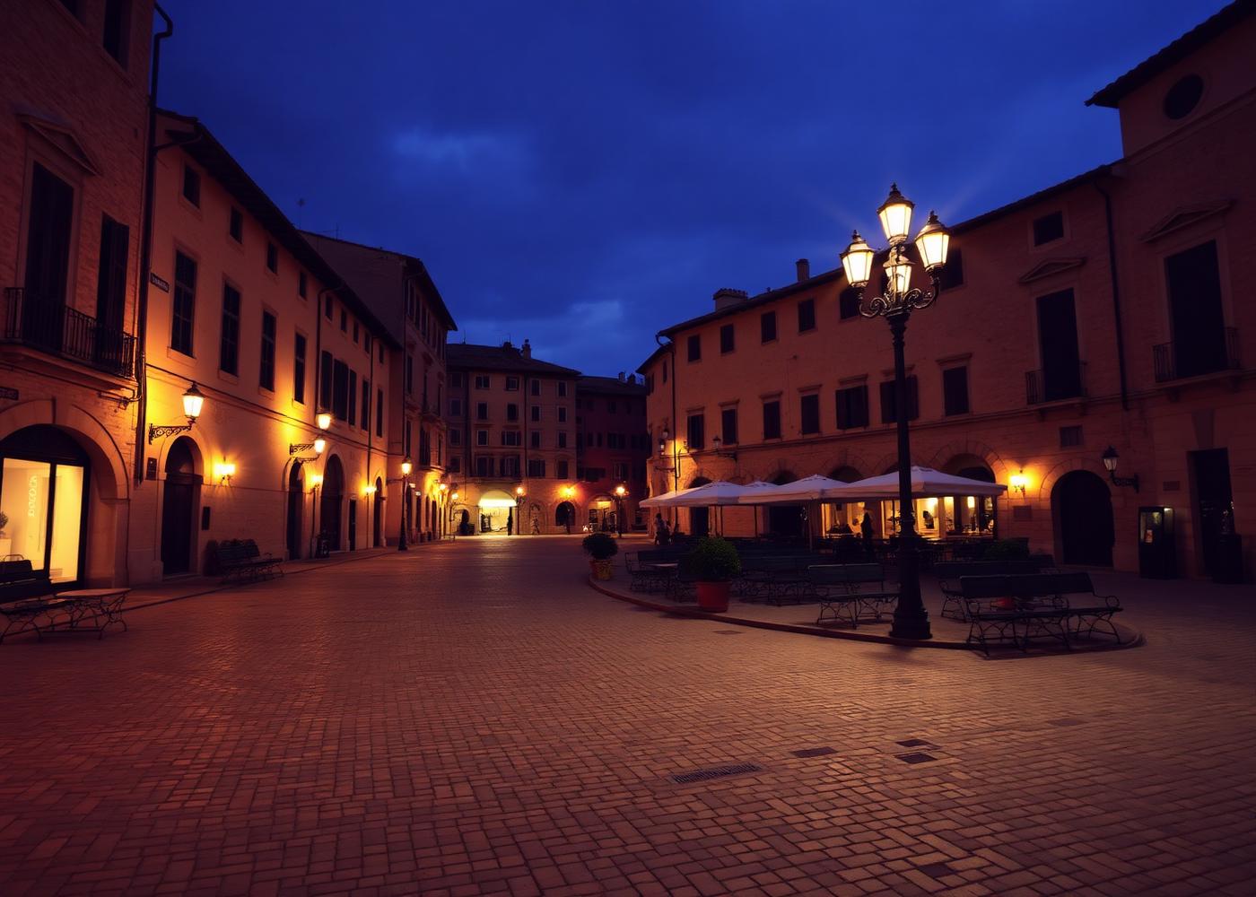 Val'Quirico al atardecer